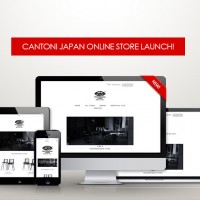 Cantoni Japan Online Store Launch!