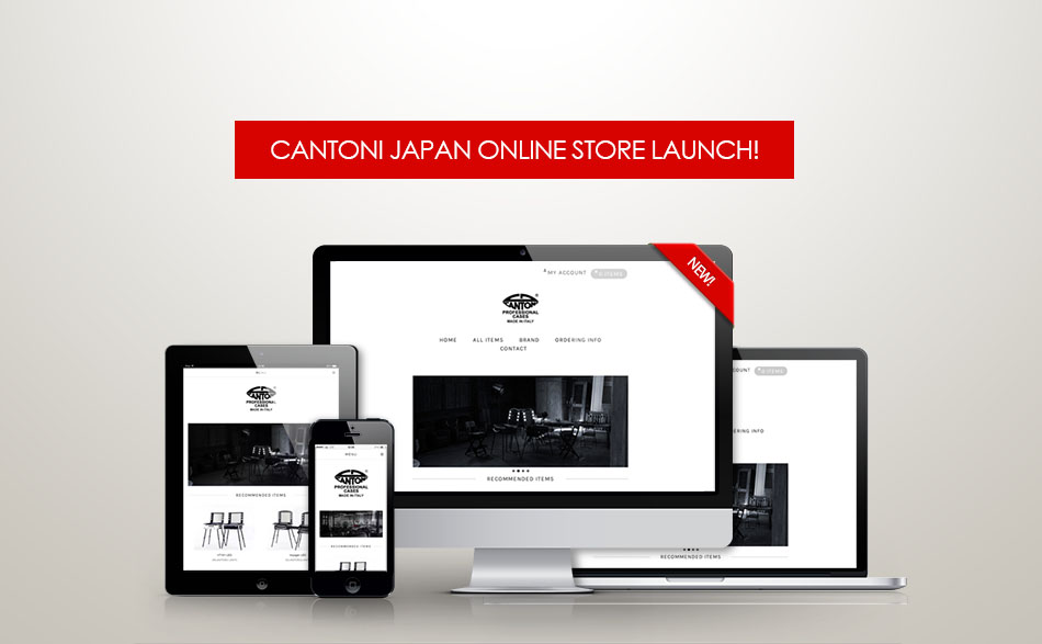 Cantoni Japan Online Store Launch!